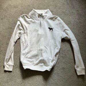 Victoria's secret Pink zip up collar sweater